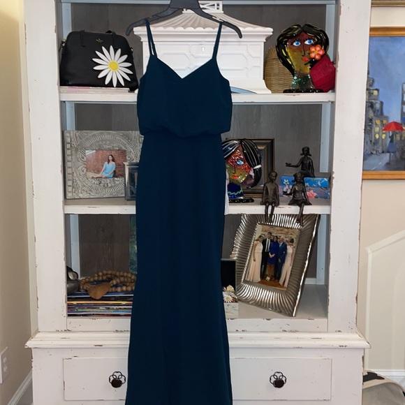 Dress the Population Gracelyn Gown in Pine SZ XXS NWT - Picture 4 of 5